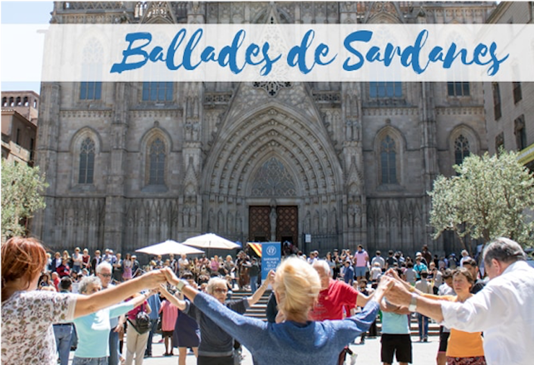 Salvades les ballades al Pla de la Catedral de Barcelona
